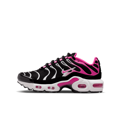 Big Kids' Nike Air Max Plus "Black Laser Fuchsia"