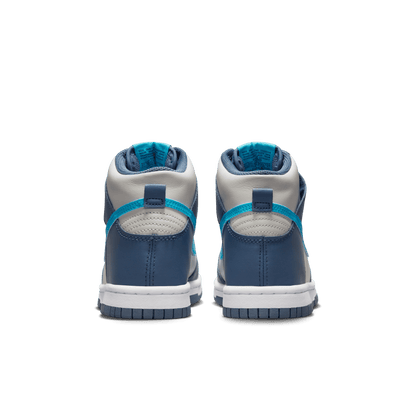Big Kids' Nike Dunk High "Light Bone Diffused Blue"