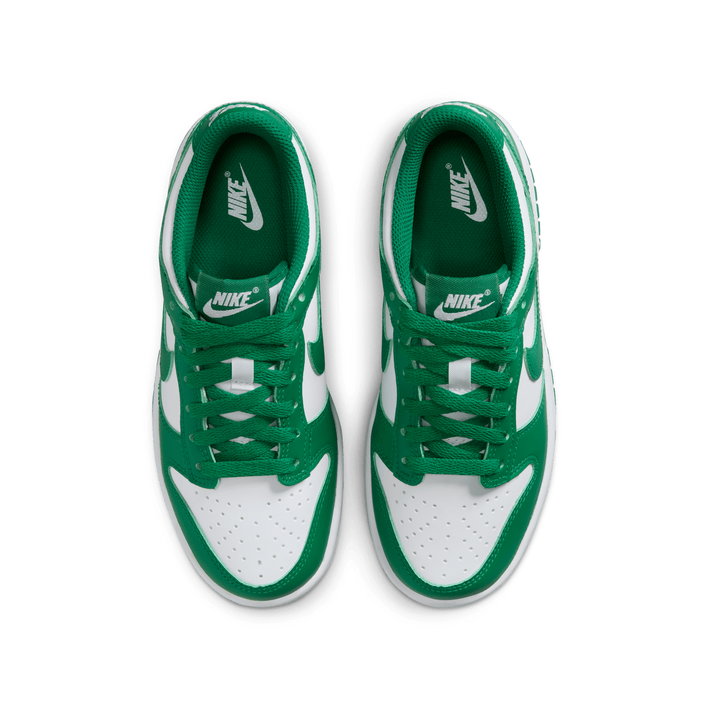 Big Kids' Nike Dunk Low "White Malachite"