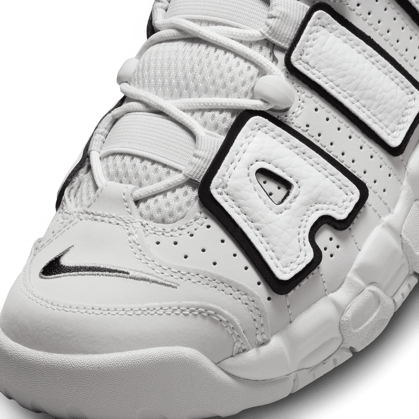 Big Kids' Nike Air More Uptempo "Photon Dust Black"