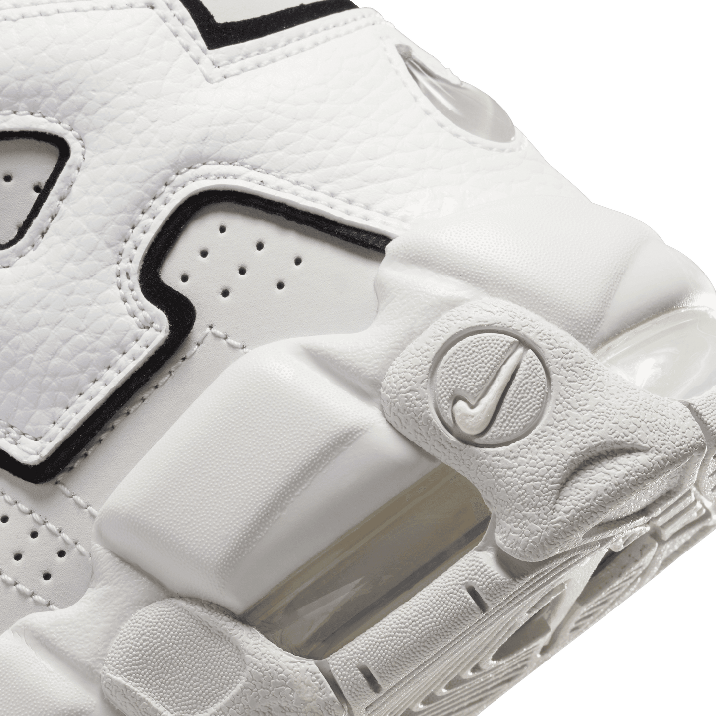 Big Kids' Nike Air More Uptempo "Photon Dust Black"