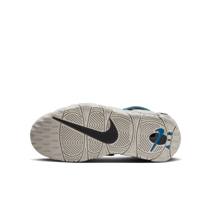 Big Kids' Nike Air More Uptempo "Industrial Blue-Iron Grey"