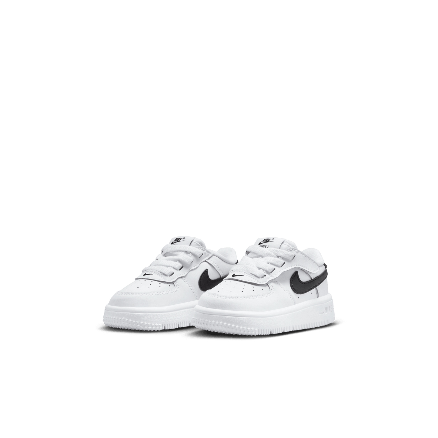Baby/Toddler Nike Force 1 Low EasyOn  "White Black"