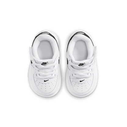 Baby/Toddler Nike Force 1 Low EasyOn  "White Black"
