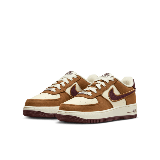 Big Kids' Nike Air Force 1 LV8 "Notebook Doodle British Tan"