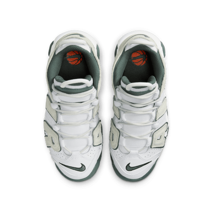 Big Kids' Nike Air More Uptempo "White Vintage Green"