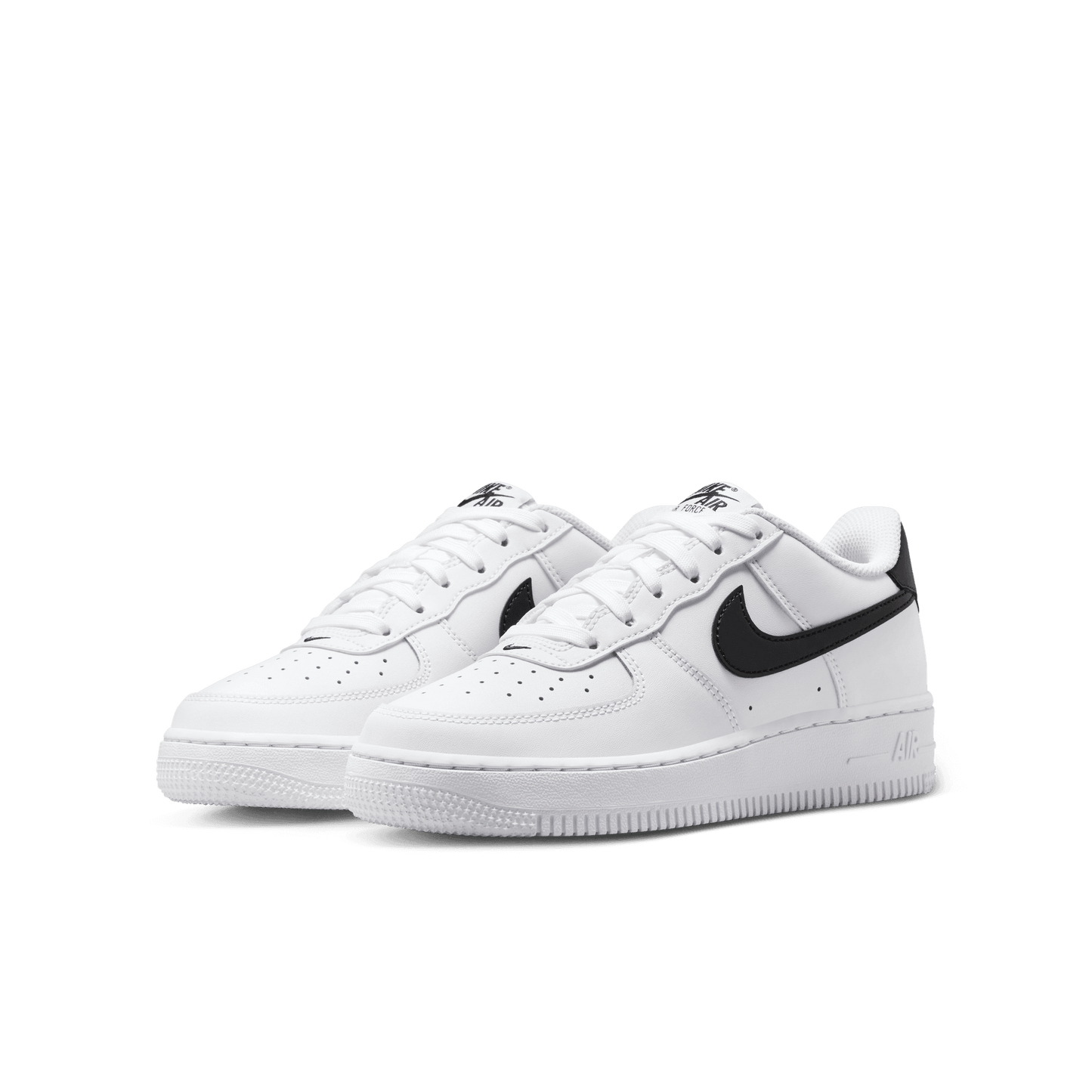 Big Kids' Nike Air Force 1  "White Black"
