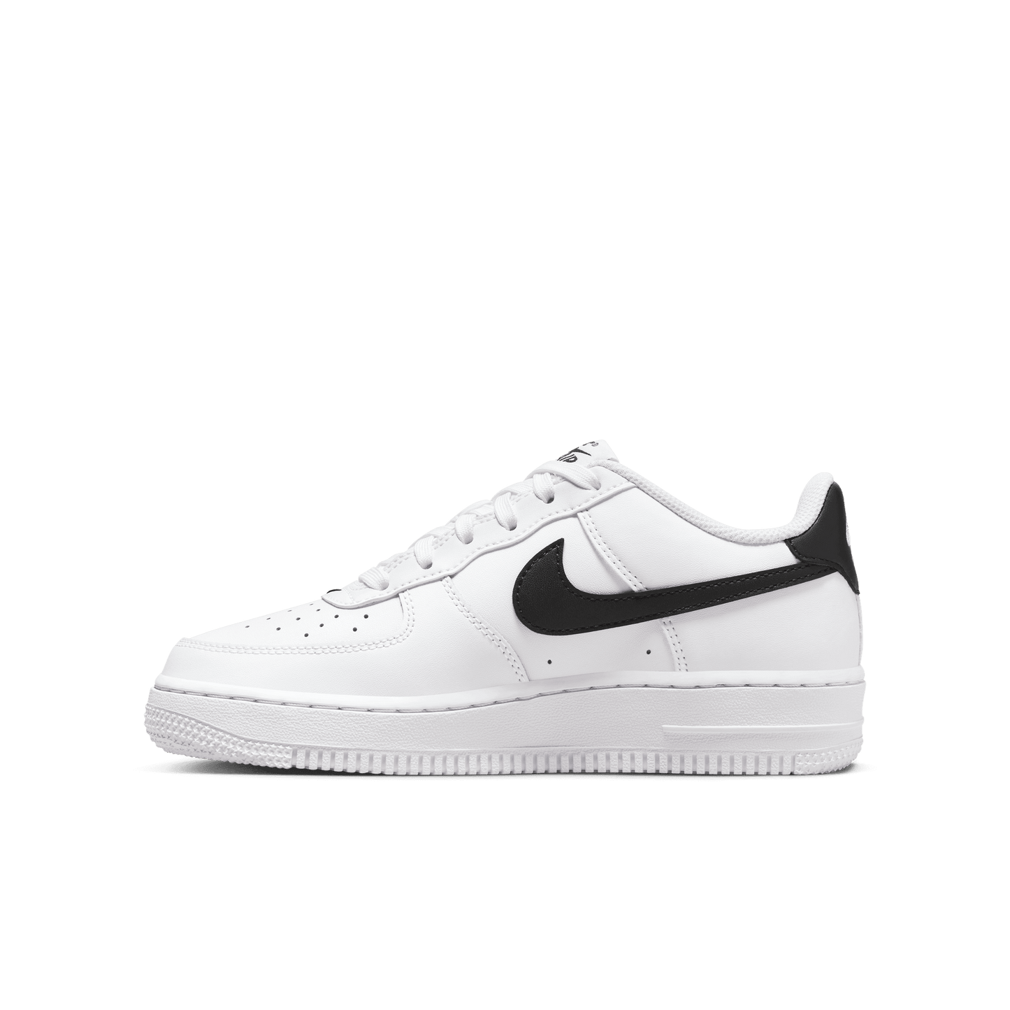 Big Kids' Nike Air Force 1  "White Black"