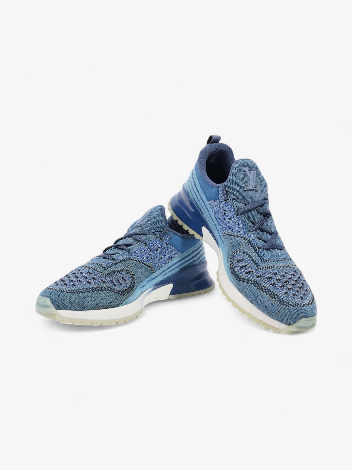 Louis Vuitton VNR Sneakers Blue Fabric EU 42 UK 8