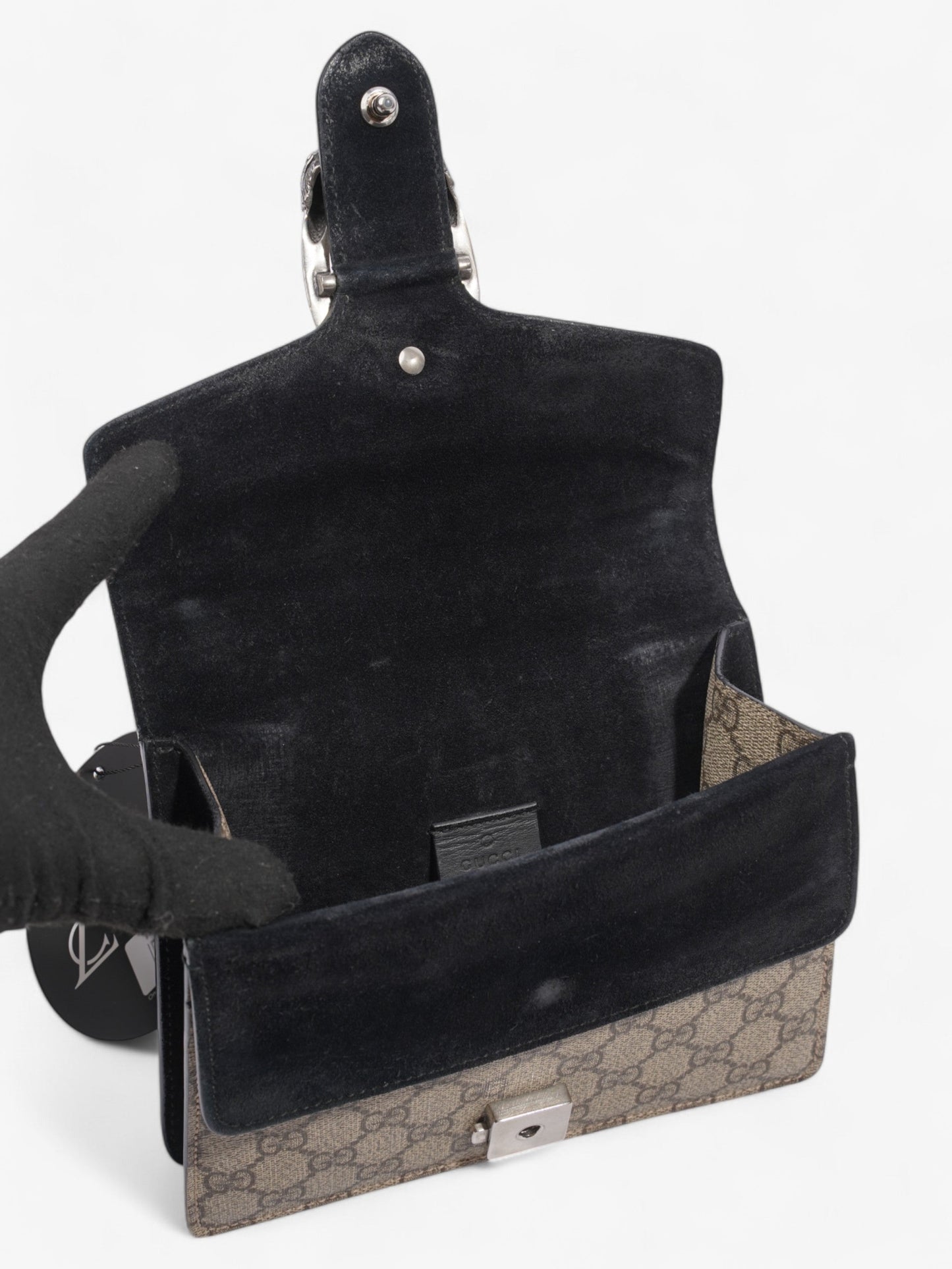Gucci Dionysus Supreme / Black Coated Canvas Mini