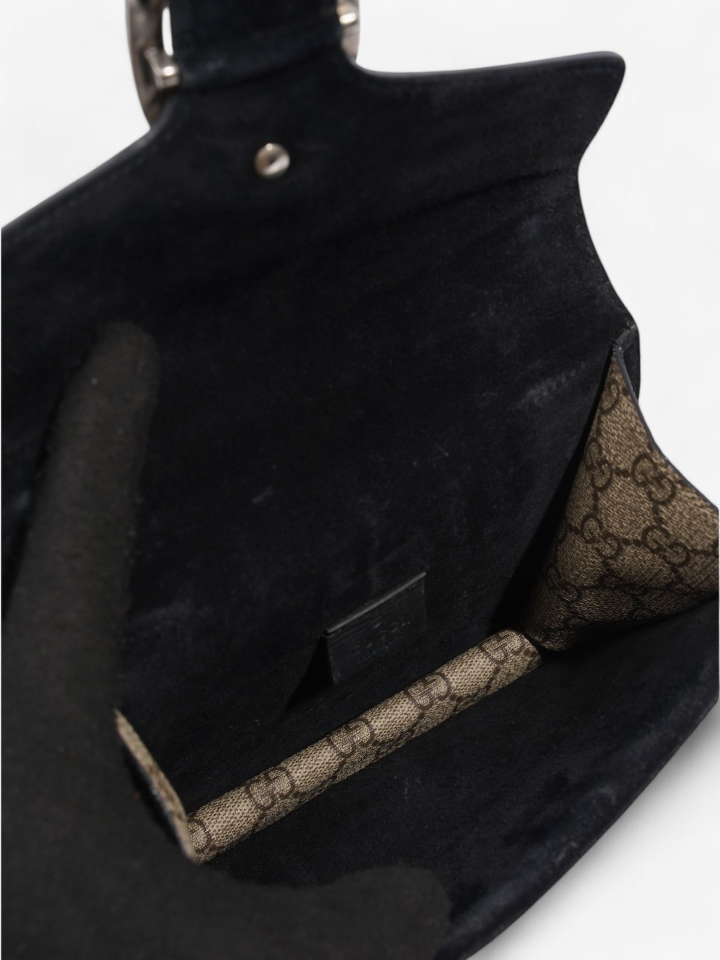Gucci Dionysus Supreme / Black Coated Canvas Mini