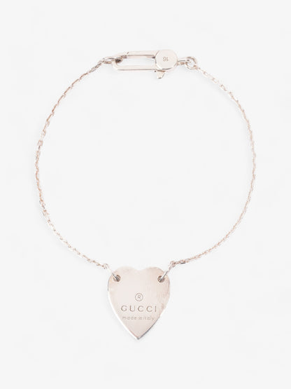 Gucci Trademark Bracelet Silver Silver Sterling