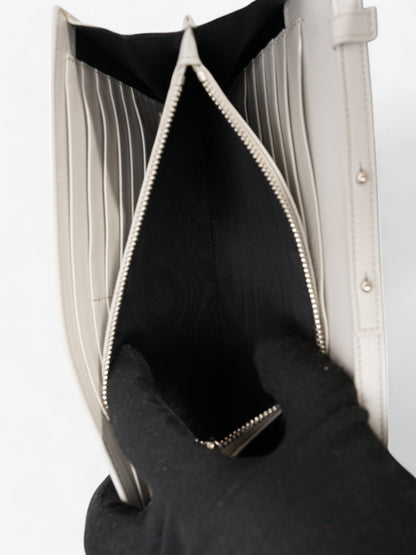 Saint Laurent Kate Chain Wallet Off White Calfskin Leather