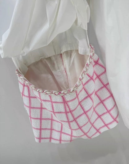 Chanel 23C white & pink jumpsuit