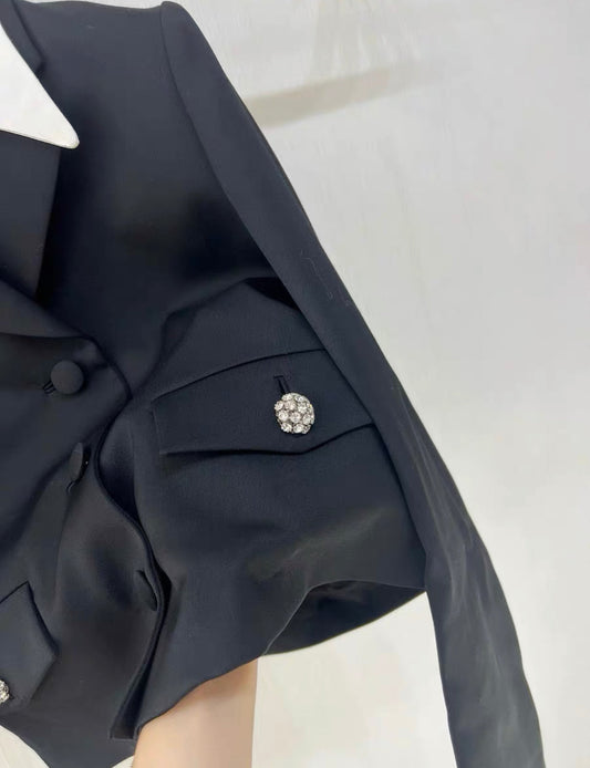 Prada 24SS wool satin jacket brand new with tags size 38