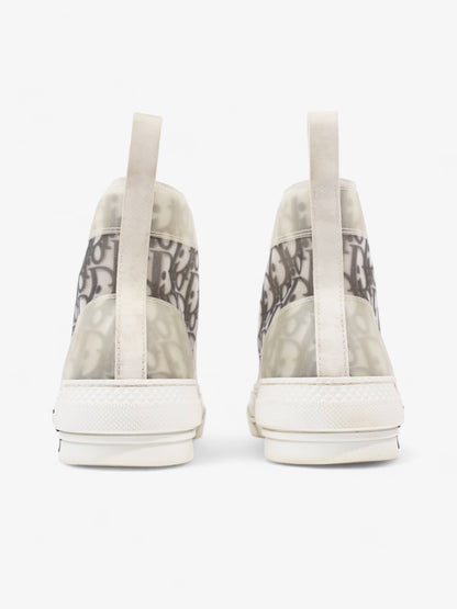 Christian Dior B23 High-top White / Black Oblique Canvas EU 41.5 UK 7.5