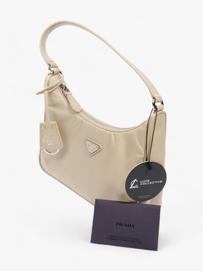 Prada Re-Edition 2005 Mini Desert Beige Re Nylon