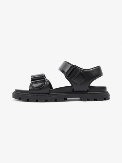 Coach Brynn Sandals Black Leather EU 36.5 UK 3.5