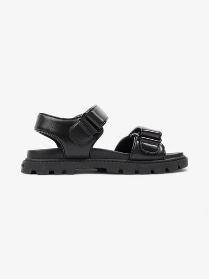 Coach Brynn Sandals Black Leather EU 36.5 UK 3.5