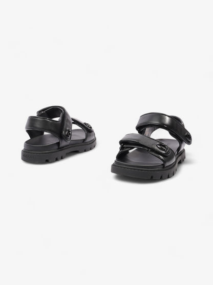 Coach Brynn Sandals Black Leather EU 36.5 UK 3.5