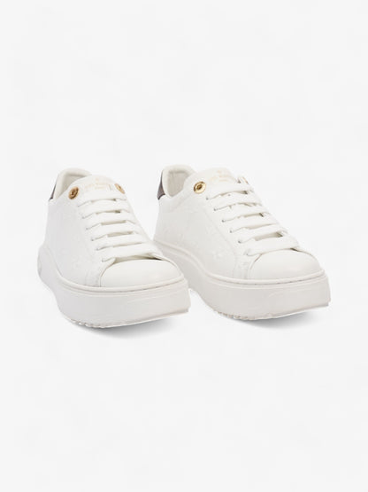 Louis Vuitton Time Out Sneakers White  / Monogram Leather EU 37 UK 4