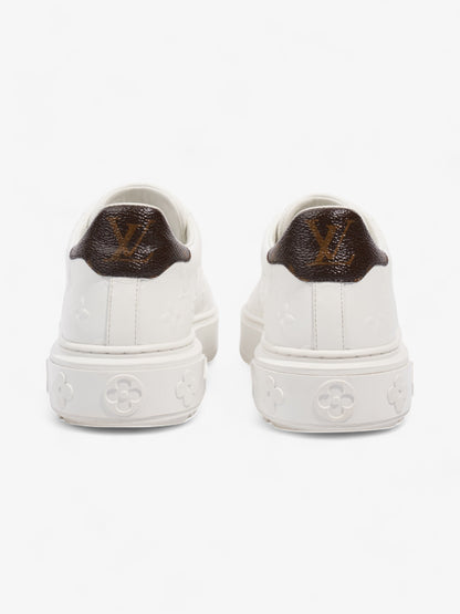 Louis Vuitton Time Out Sneakers White  / Monogram Leather EU 37 UK 4