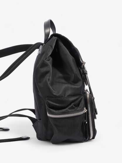 Burberry Rucksack Backpack Black Nylon Medium