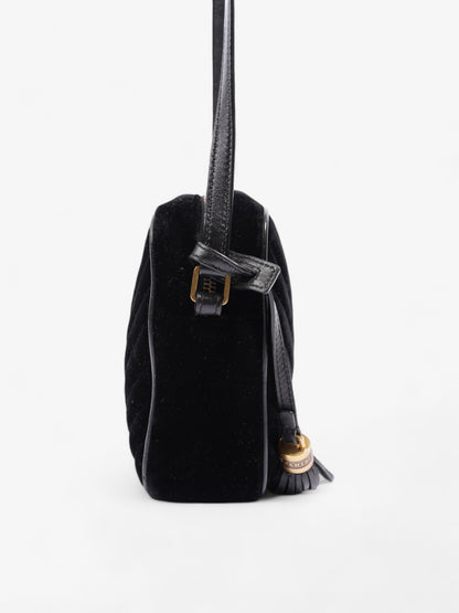 Saint Laurent Lou Camera Bag Black Suede