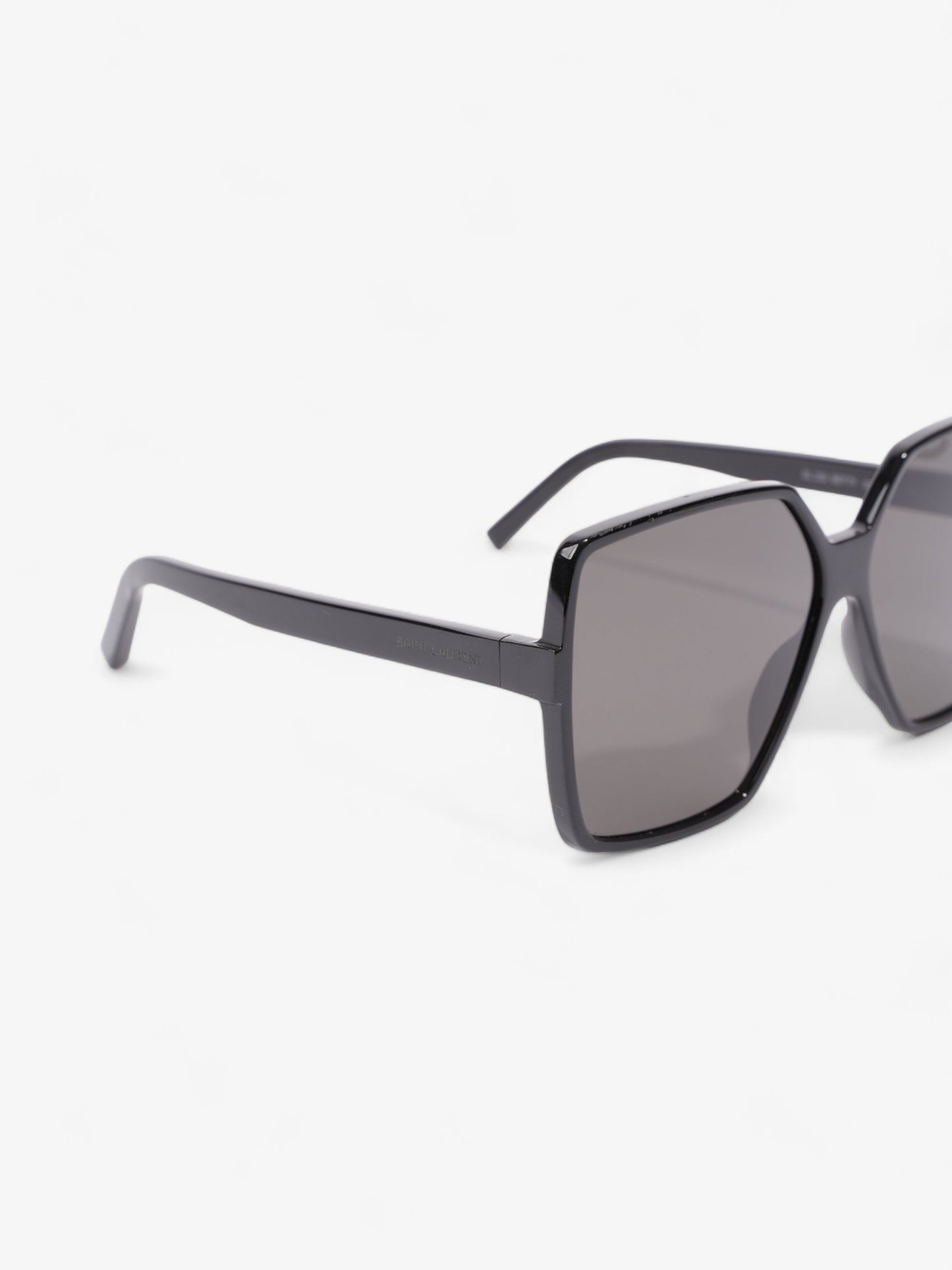 Saint Laurent Betty Sunglasses Black Acetate 135mm