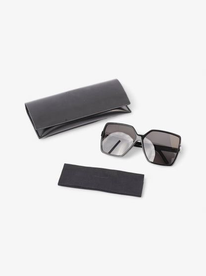 Saint Laurent Betty Sunglasses Black Acetate 135mm