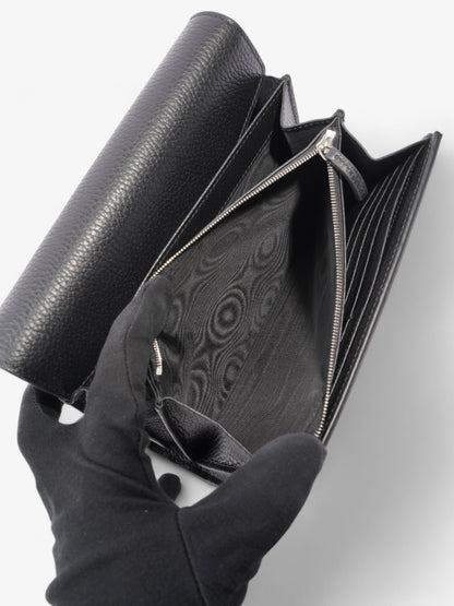 Gucci Dionysus Chain Wallet Black Calfskin Leather Mini