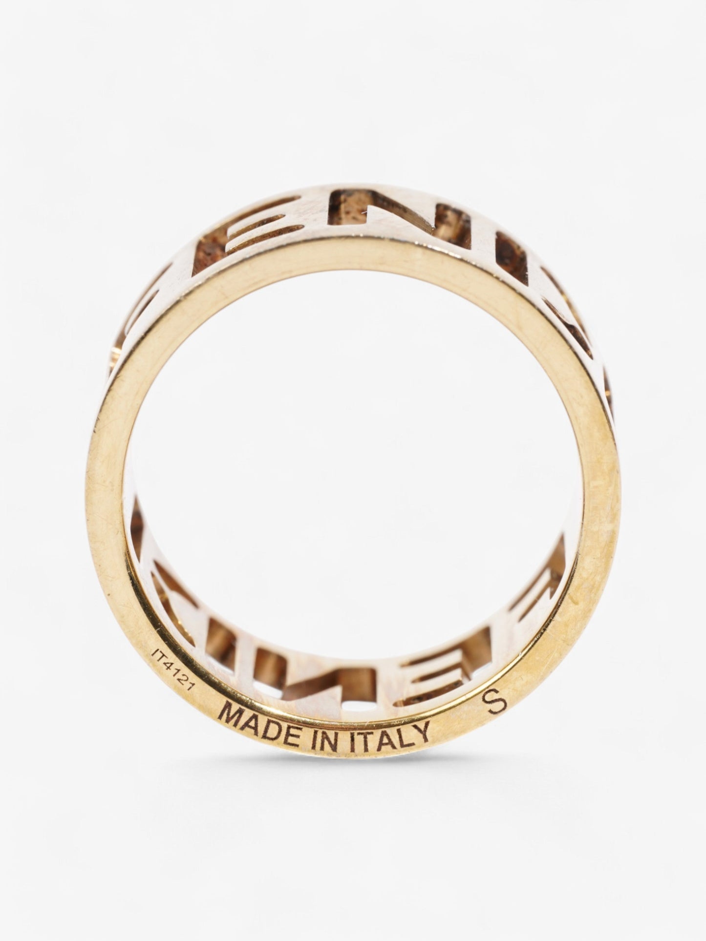 Fendi Fendi Ring Gold Base Metal 52mm