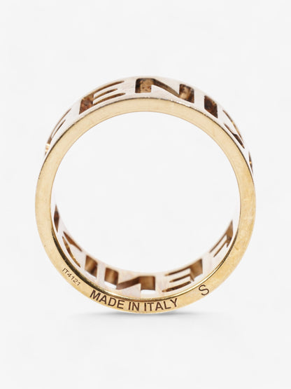 Fendi Fendi Ring Gold Base Metal 52mm