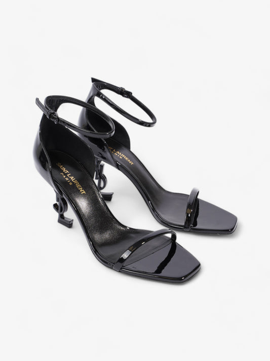Saint Laurent Opyum 85 75mm Black Patent Leather EU 38.5 UK 5.5