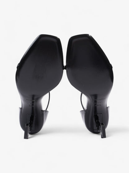 Saint Laurent Opyum 85 75mm Black Patent Leather EU 38.5 UK 5.5