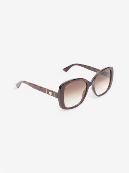 Gucci GG Sunglasses Tortoise  / Gold Acetate 145mm