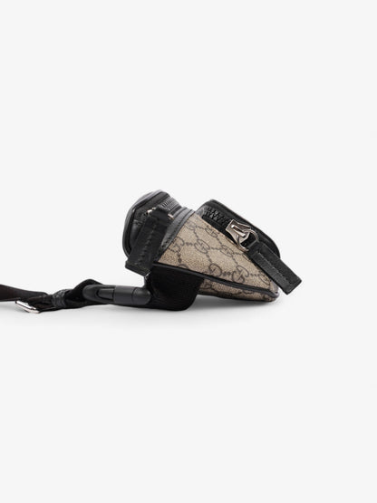 Gucci Eden Belt Bag GG Supreme / Black Coated Canvas