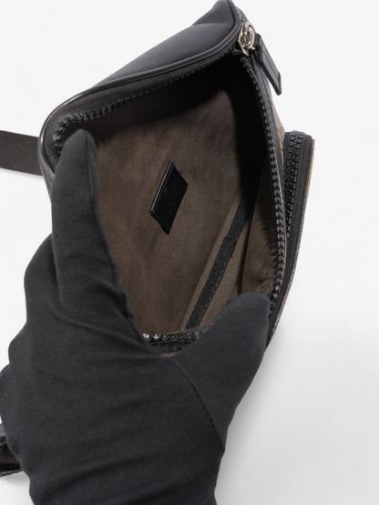Gucci Eden Belt Bag GG Supreme / Black Coated Canvas