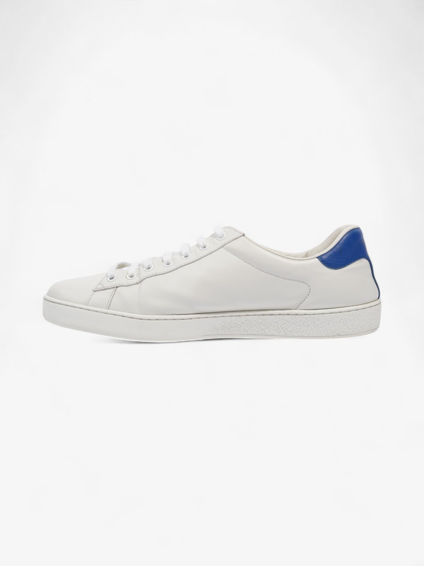 Gucci Ace Sneakers with Tennis White / Blue Leather EU 44 UK 10