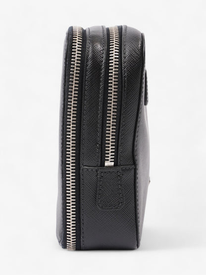 Prada Zipped Clutch Black Saffiano Leather