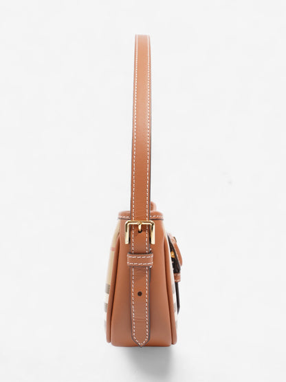 Burberry Sling Bag Vintage Check Polyurethane