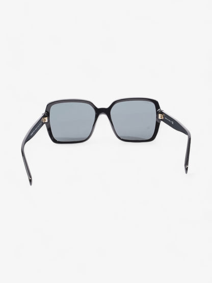 Chanel Square Framed Sunglasses Black / Gold Acetate 140mm