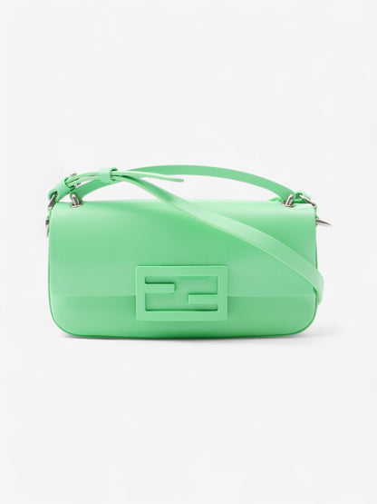 Fendi Phone Baguette Edamame Calfskin Leather