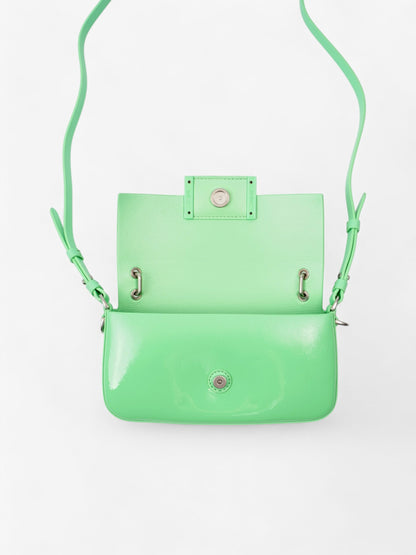 Fendi Phone Baguette Edamame Calfskin Leather
