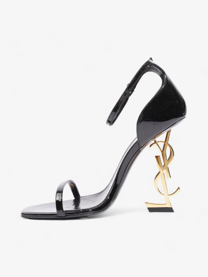 Saint Laurent Opyum Heels 110 Black Patent Leather EU 37 UK 4