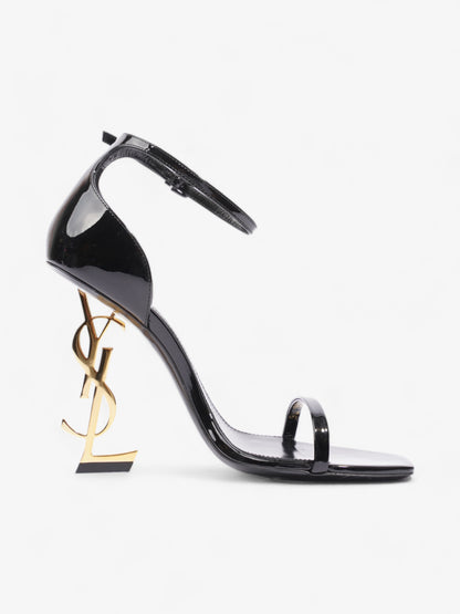Saint Laurent Opyum Heels 110 Black Patent Leather EU 37 UK 4