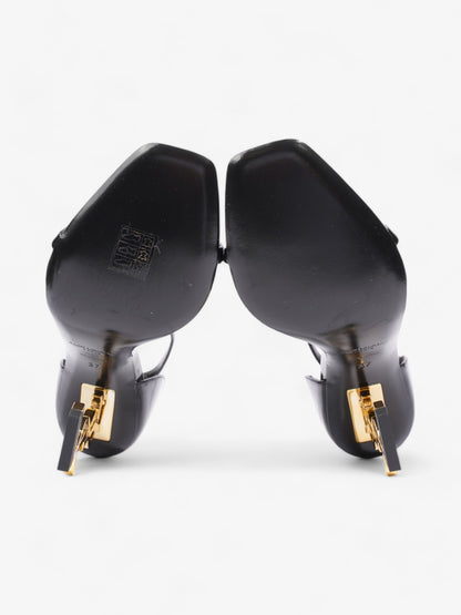Saint Laurent Opyum Heels 110 Black Patent Leather EU 37 UK 4