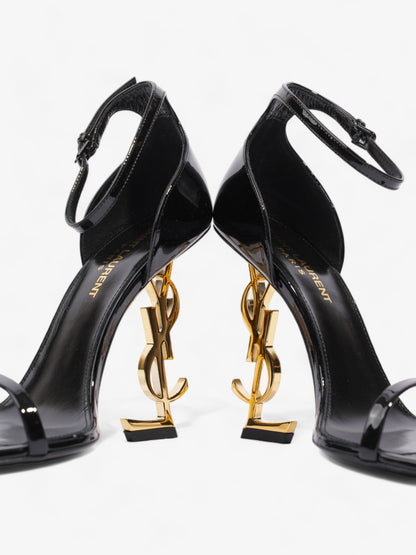 Saint Laurent Opyum Heels 110 Black Patent Leather EU 37 UK 4