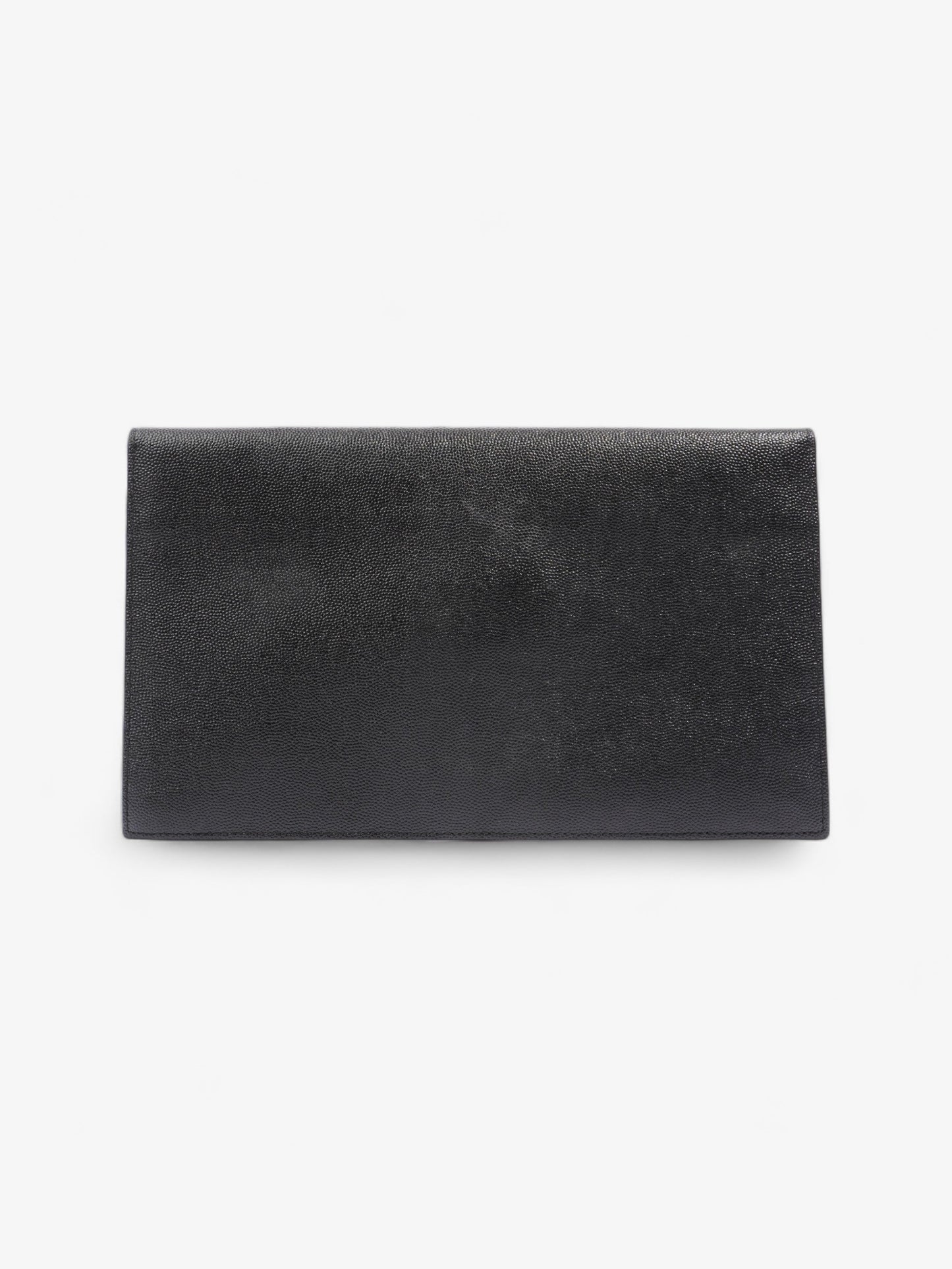 Saint Laurent Uptown Pouch Black Calfskin Leather