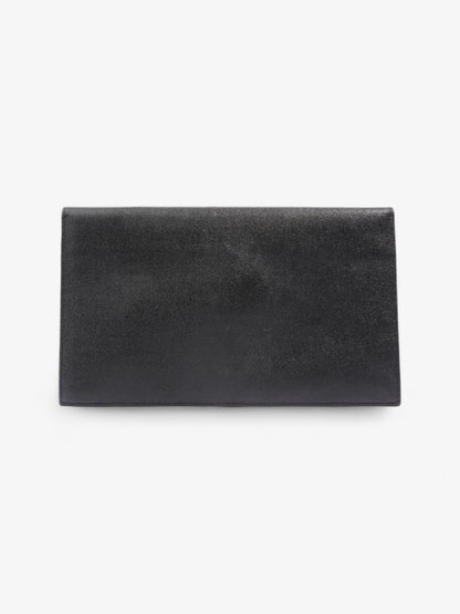 Saint Laurent Uptown Pouch Black Calfskin Leather